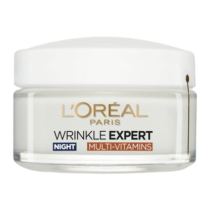 L’Oréal Paris Anti-Aging Face Cream 55+, Day & Night Skincare, Wrinkle Expert, With Calcium to Reduce the Look of Wrinkles, 50mL