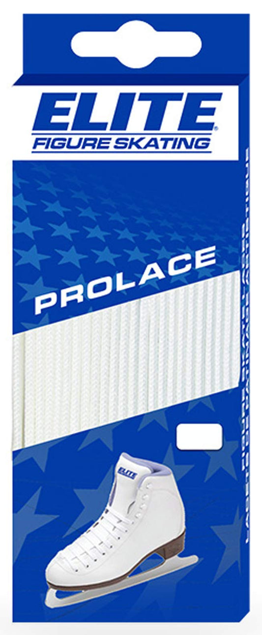 Elite Figure Skating, Figure Skate Laces, One Pair of Pro Lace Non-Waxed Laces (Size/Color Choice)