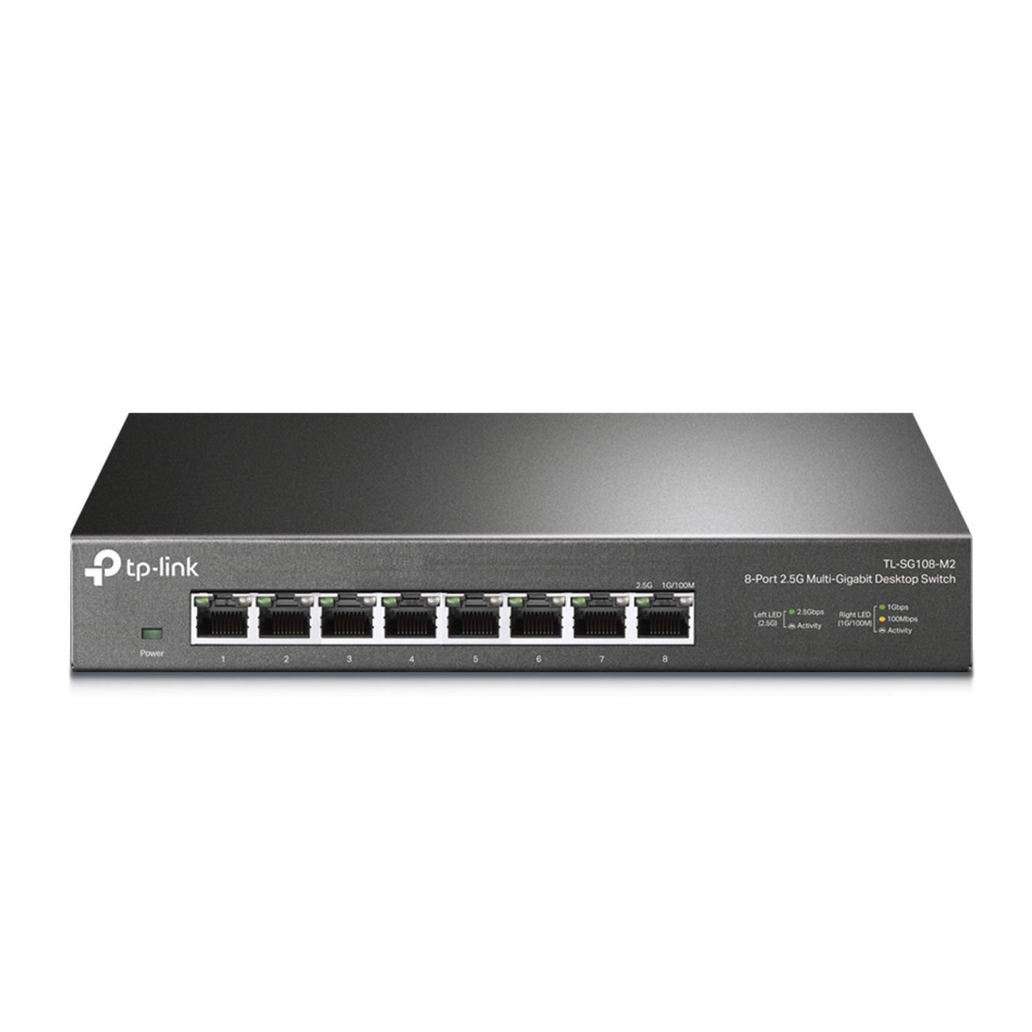 TP-Link TL-SG105 5 Port Gigabit Unmanaged Ethernet Network Switch, Ethernet Splitter, Plug and Play, Fanless Metal Design, Shielded Ports, Traffic Optimization, Limited Lifetime Protection,Black