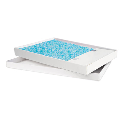 PetSafe ScoopFree Self-Cleaning Cat Litter Box Tray Refills with Premium Blue Non Clumping Crystal Litter, 3-Pack