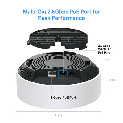 TP-Link Deco Whole Home Mesh WiFi System (Deco M4) – Up to 5,500 Sq. Ft. Coverage, Replaces Wireless Internet Routers and Extenders, Gigabit Ports, Works with Alexa, 3-Pack