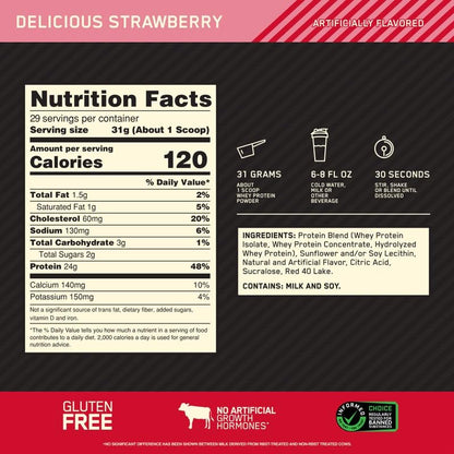 OPTIMUM NUTRITION Gold Standard Banana Cream 2lb