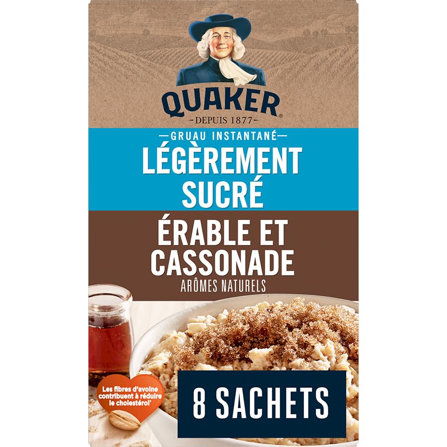 Quaker Regular Instant Oatmeal, 10 Packets, 280g