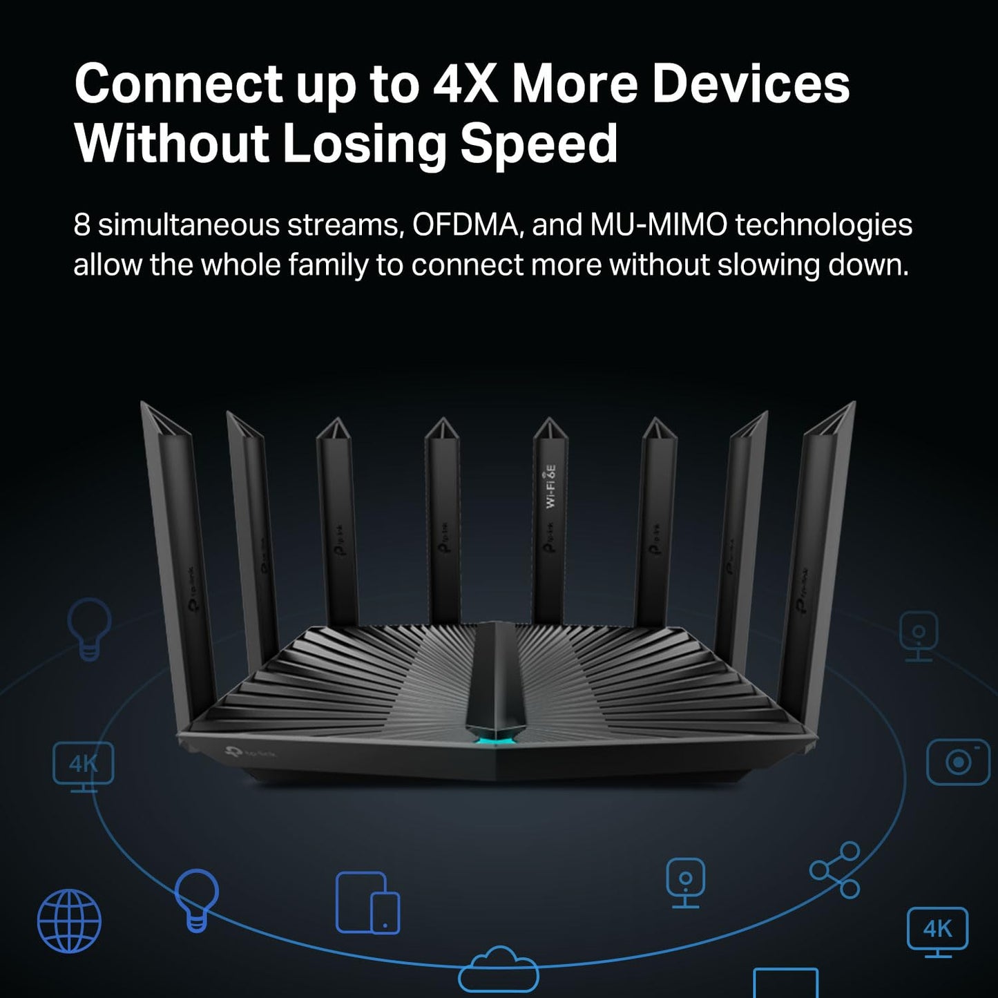 TP-Link AX1800 WiFi 6 Smart WiFi Router (Archer AX23) - Dual Band Gigabit Wireless Internet Router, OFDMA, Parental Controls, Long Range Coverage