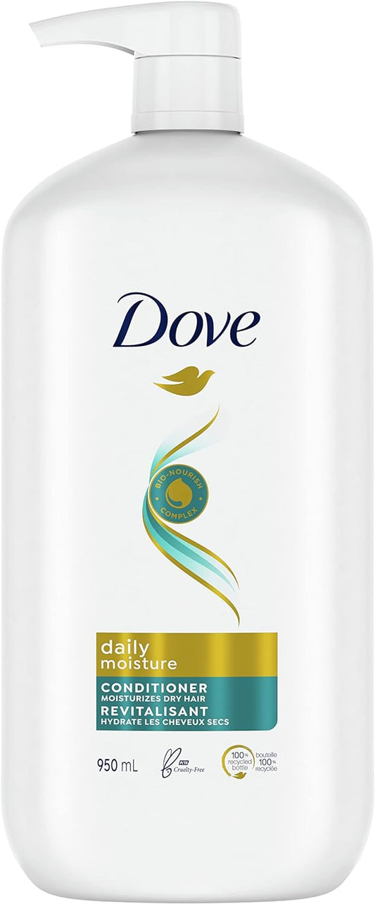 Dove Daily Moisture Conditioner with Bio-Nourish Complex moisturizes and nourishes dry hair