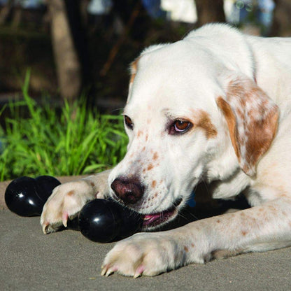 KONG Extreme Goodie Bone™ - Durable Rubber Dog Bone for Power Chewers, Black - For Medium Dogs