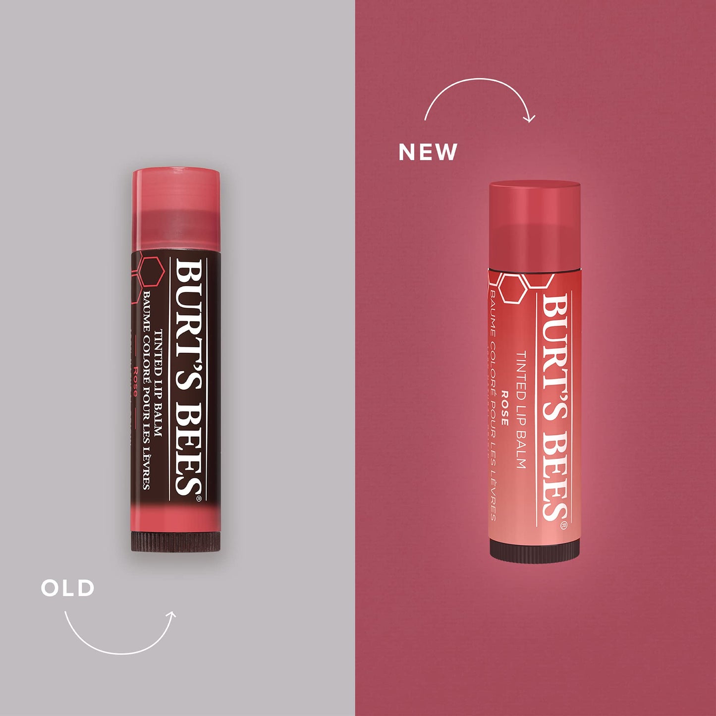 Burt's Bees Hydrating Lip Balm for Dry Chapped and Cracked Lips 100% Natural Origin, Ultra Conditioning with Kokum Butter, Shea Butter, and Cocoa Butter, Unscented, 2 Tubes