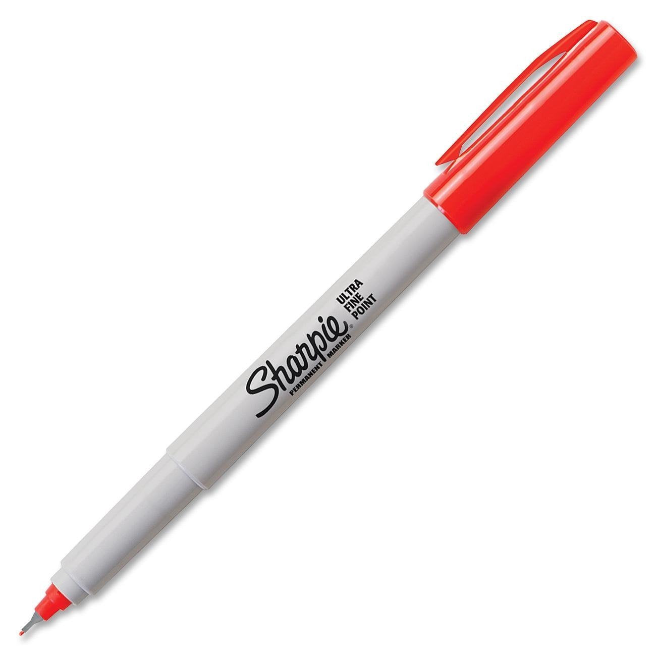 Sharpie Permanent Markers, Ultra Fine Point, Black, 2 Markers(37161)