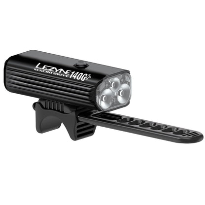 Lezyne Macro Drive Bicycle Front Light, White LED, Road, Mountain, Gravel Bike, USB Rechargeable