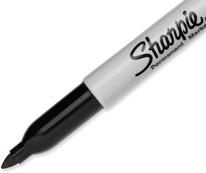 Sharpie Permanent Markers, Fine Point, Black, 36 Count - (New)