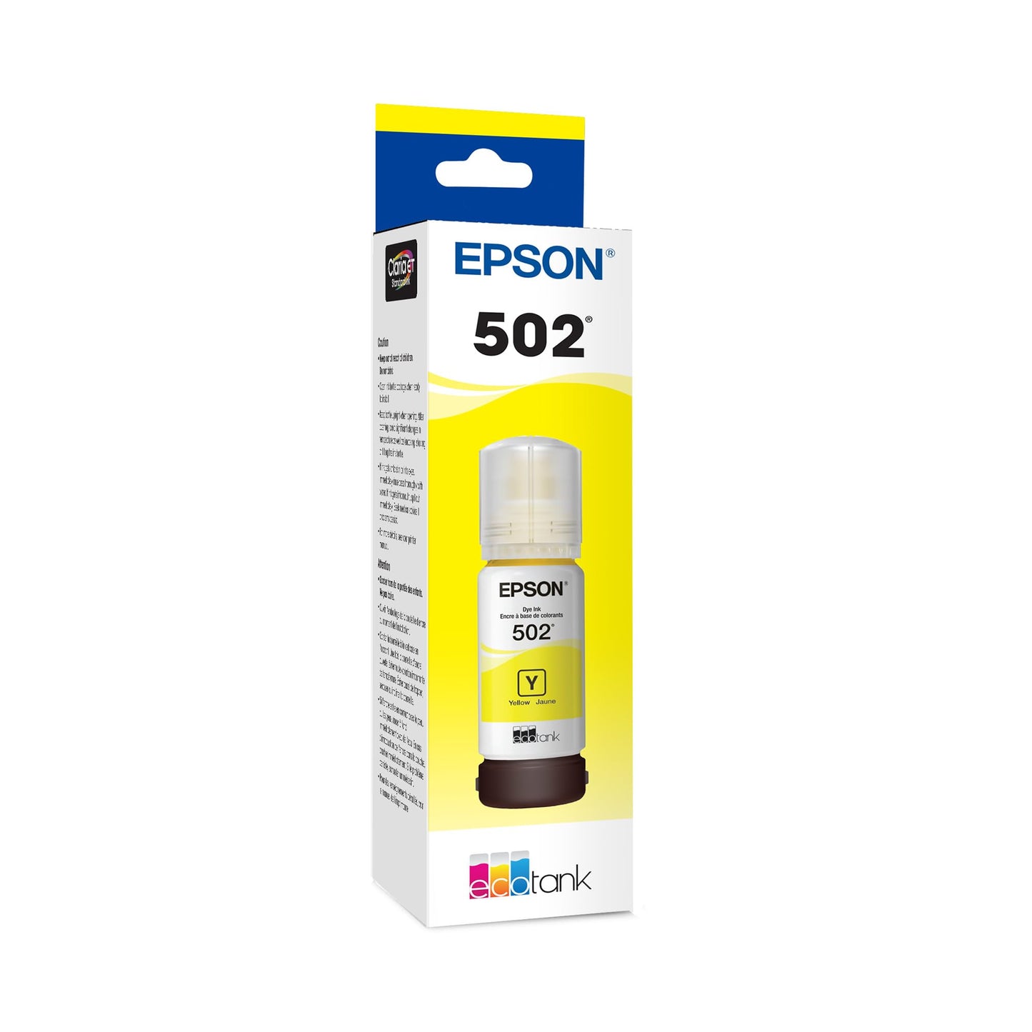 Epson 502 EcoTank Auto-Stop Ink Bottle, Black (T502120) pack of 1