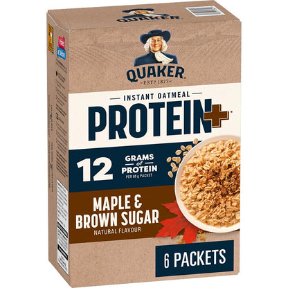Quaker High Fibre Wild Berry Medley Instant Oatmeal, 8 Packets, 304g