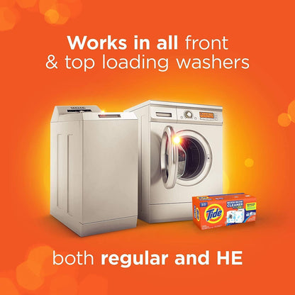 Tide Washing Machine Cleaner, Washer Machine Cleaner, Front & Top Loader Machines, 3 Count (Pack of 1)