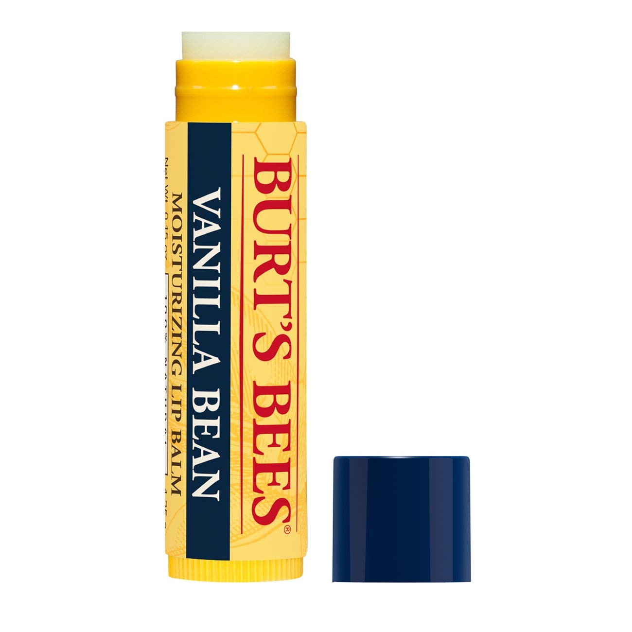Burt's Bees Hydrating Lip Balm for Dry Chapped and Cracked Lips 100% Natural Origin, Ultra Conditioning with Kokum Butter, Shea Butter, and Cocoa Butter, Unscented, 2 Tubes