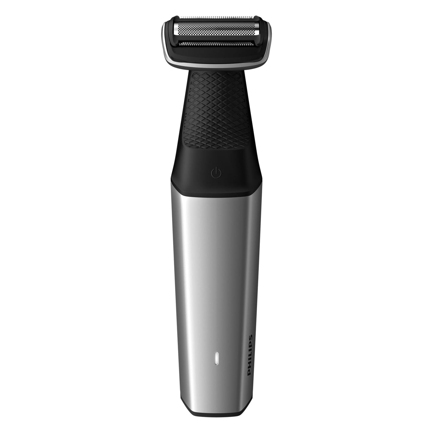 Philips Bodygroom Body & Intimate area Trimmer, Ultimate manscaping tool, removes short, long & thick hair in a single stroke with its 4 directional pivoting head. Skin protect technology, BG7025/15