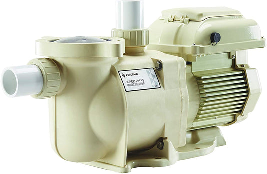 Pentair 342001 SuperFlo VS Variable Speed Pool Pump, 1 1/2 Horsepower, 115/208-230 Volt, 1 Phase - Energy Star Certified