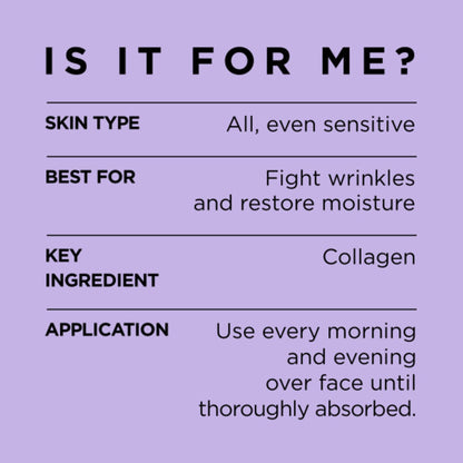 L’Oréal Paris Day and Night Moisturizer Cream, Collagen Moisture Filler Skincare, Hydrating Cream for Face, Neck and Chest to Smooth Skin and Reduce Look of Wrinkles, 50 ml