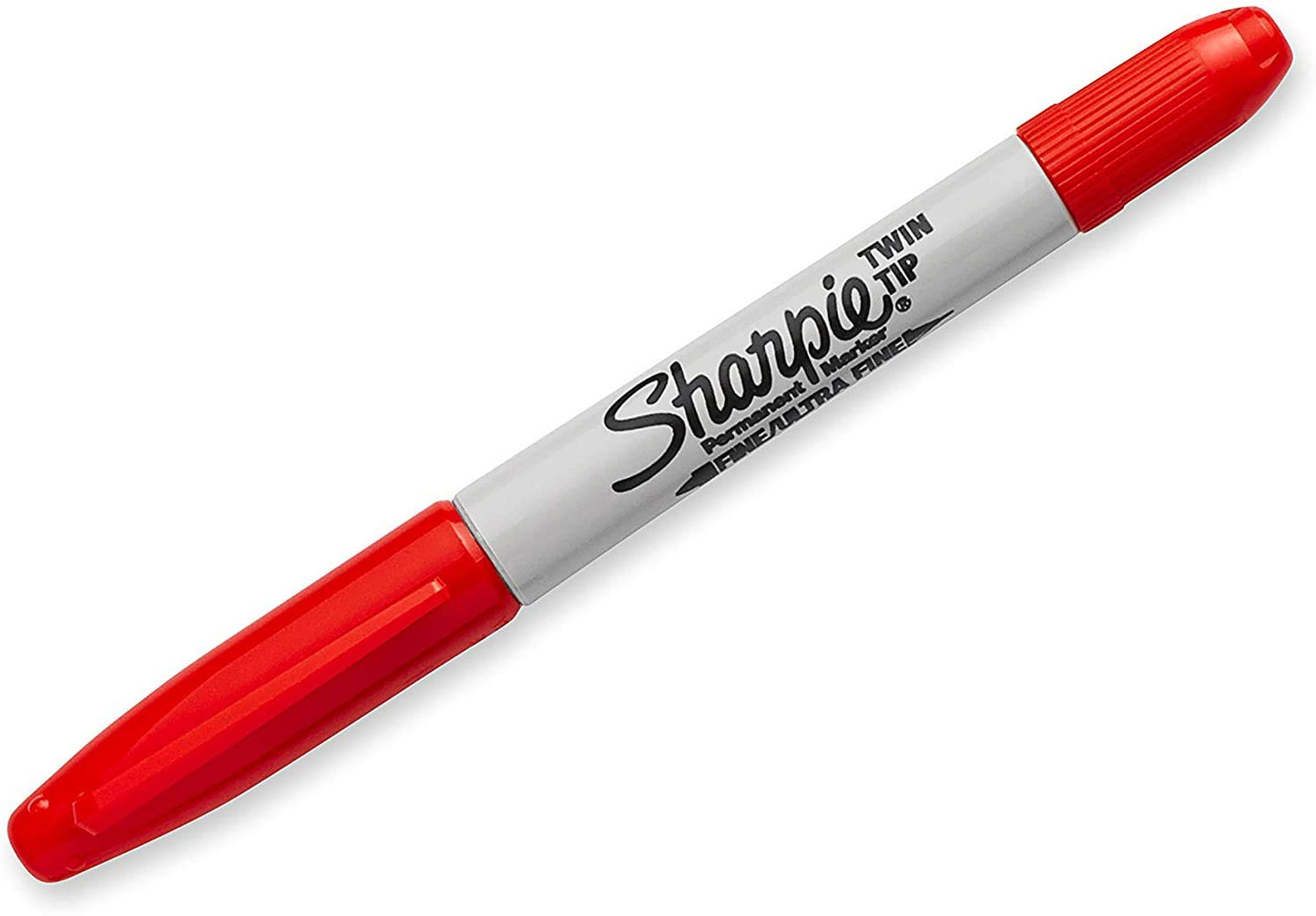 Sharpie Twin Tip Permanent Markers, Fine and Ultra Fine, Black, 2 Count