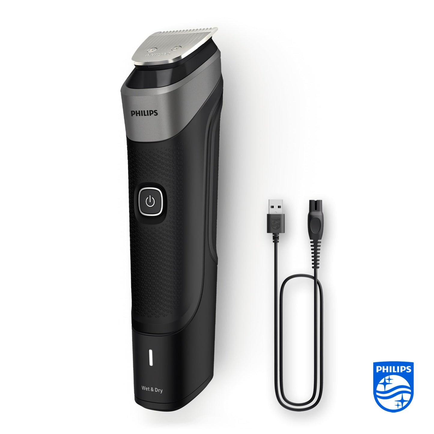 Philips Multigroom Series 3000 Cordless with 10 Trimming Accessories, Lithium-Ion and Storage Bag, MG3750/10