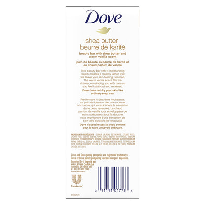 Dove Beauty Bar More Moisturizing Than Bar Soap for Softer Skin, Fragrance Free, Hypoallergenic Sensitive Skin With Gentle Cleanser 1272g (Pack of 12)