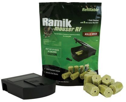 Neogen 900 Rodenticide Dramik Refillable Bait Station 16 Ounce 000, 16oz, Black