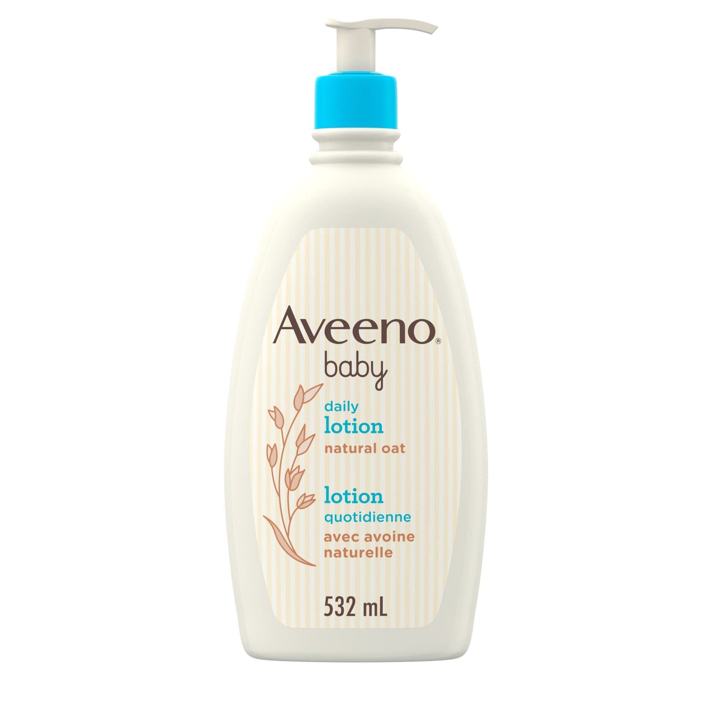 Aveeno Skin Relief Moisturizing Body Lotion With Natural Shea Butter & Triple Oat Complex, Unscented Moisturizer for Extra Dry, Itchy or Sensitive Skin, Fragrance Free, 975mL