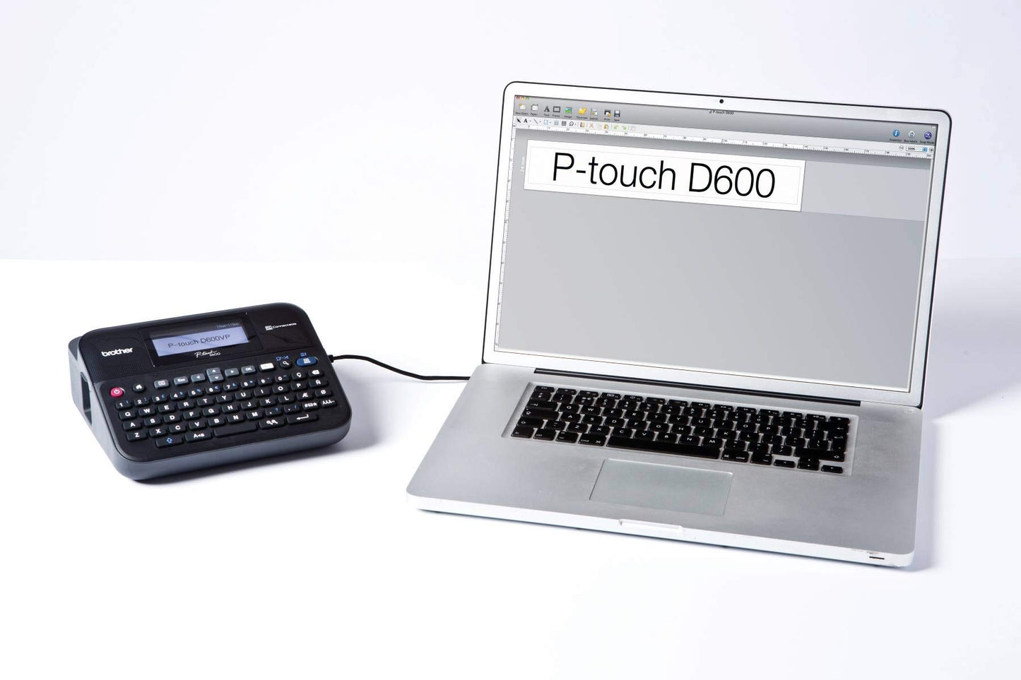 Brother P-Touch PT-D610BT Business Professional Connected Label Maker with Bluetooth® Connectivity
