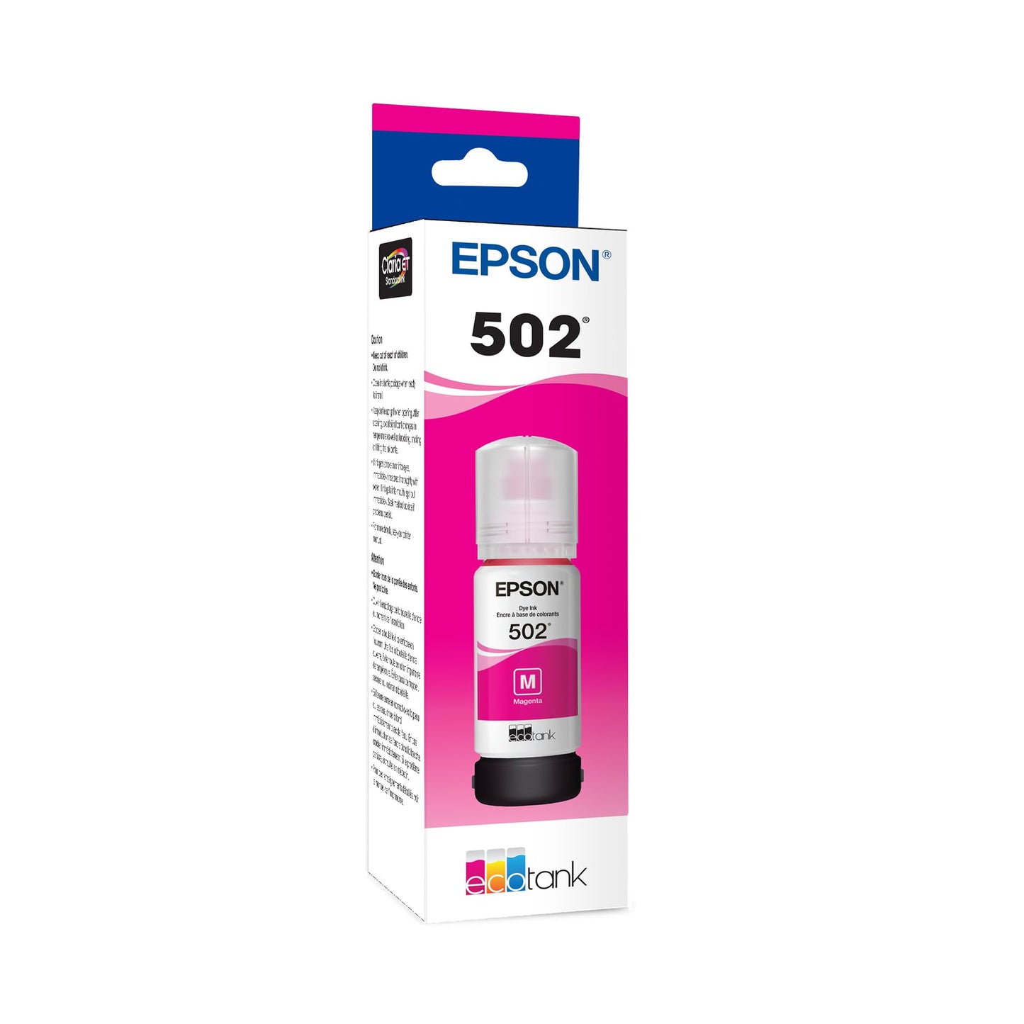 Epson 502 EcoTank Auto-Stop Ink Bottle, Black (T502120) pack of 1
