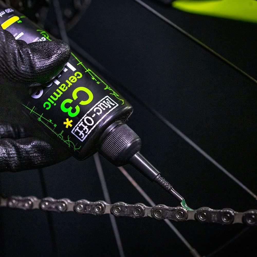 Muc-Off 872 C3 Dry Ceramic Lube, 120ml (En, Fr, ES, Green)