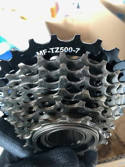 Shimano Tourney/TY MF-TZ500 7-Speed Multiple Freewheel, 14-28 Tooth