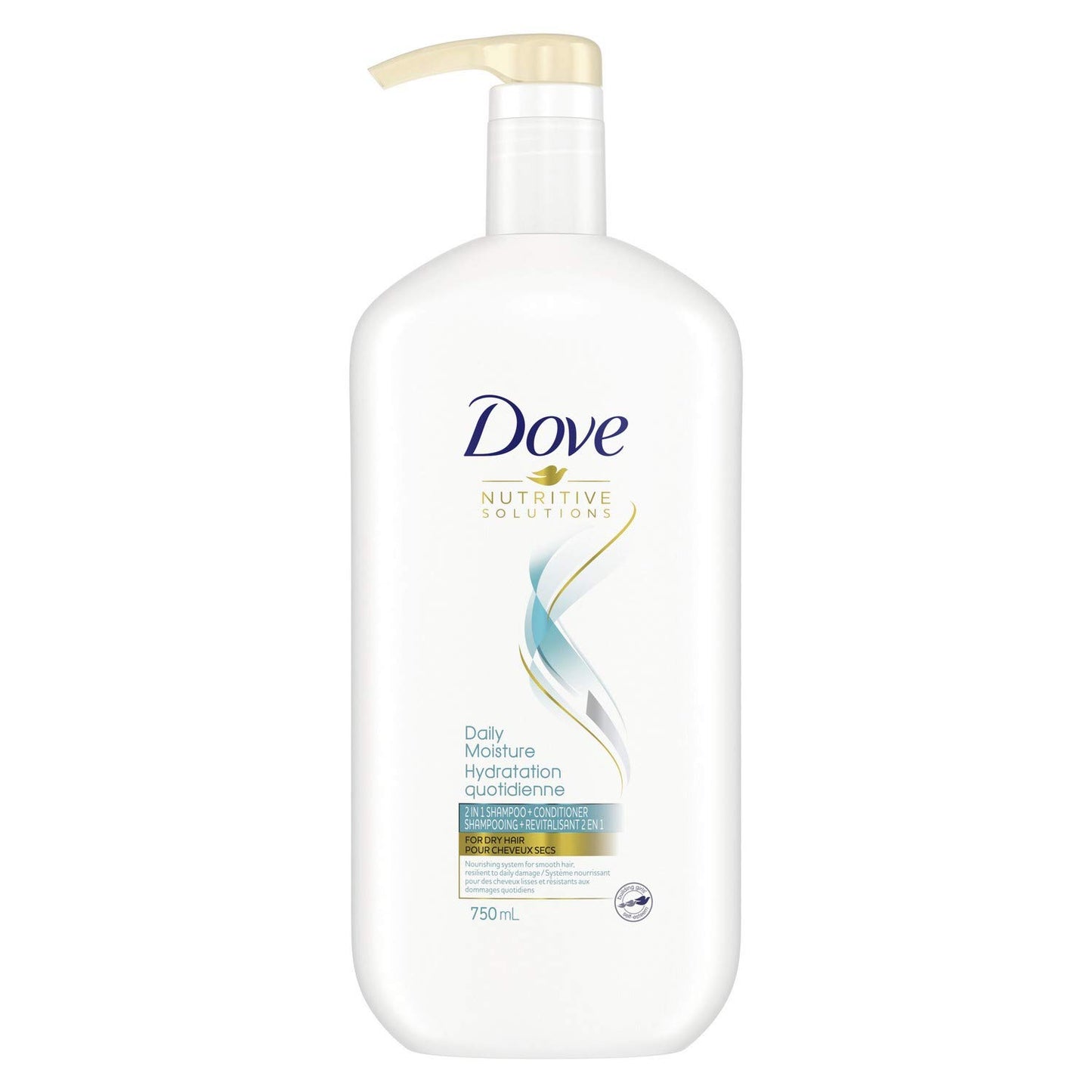 Dove Deep Moisture Body Wash with Pump, for nourishing the driest skin, 905ml (Pack of 2)