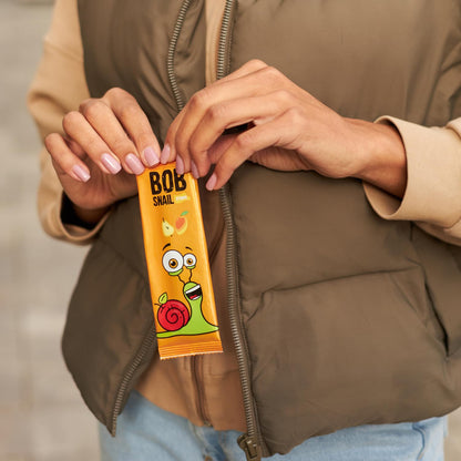 Bob Snail Fruit Leather Sweet & Sour Family Pack - Nut free fruit Roll Ups with Dried Mango,Sour Cherry & Blackcurrant, Candy box Fruit Snacks, All Natural Healthy Snacks for kids, Sugar Free sour Candy, 42 pcs Pack / 588 gram candy bulk (Exotic Mix)