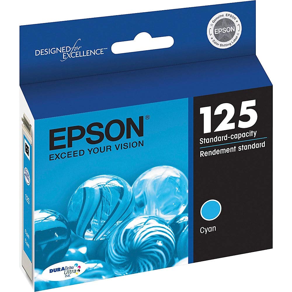 Epson 125 Ink Cartridge, Black and Colour Combo Pack (T125120)