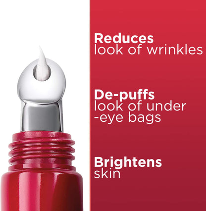 L’Oréal Paris Eye Cream, with Hyaluronic Acid, Vitamin C, Pro Retinol to Reduce Look of Wrinkles and Under-Eye Bags, Revitalift Triple Power LZR, Skincare, 15ml