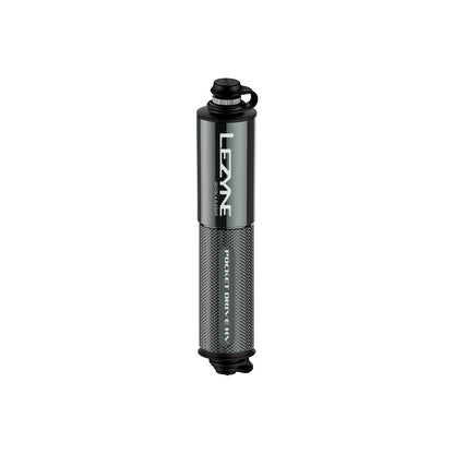 LEZYNE Pocket Drive HV Mini Bicycle Hand Pump, High Volume 90psi, Presta & Scrhader Compatible, CNC Aluminum, Compact, Plus-Size Tires, Portable Bike Pump