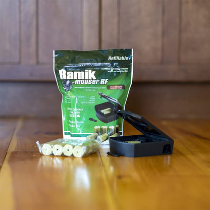 Neogen 900 Rodenticide Dramik Refillable Bait Station 16 Ounce 000, 16oz, Black
