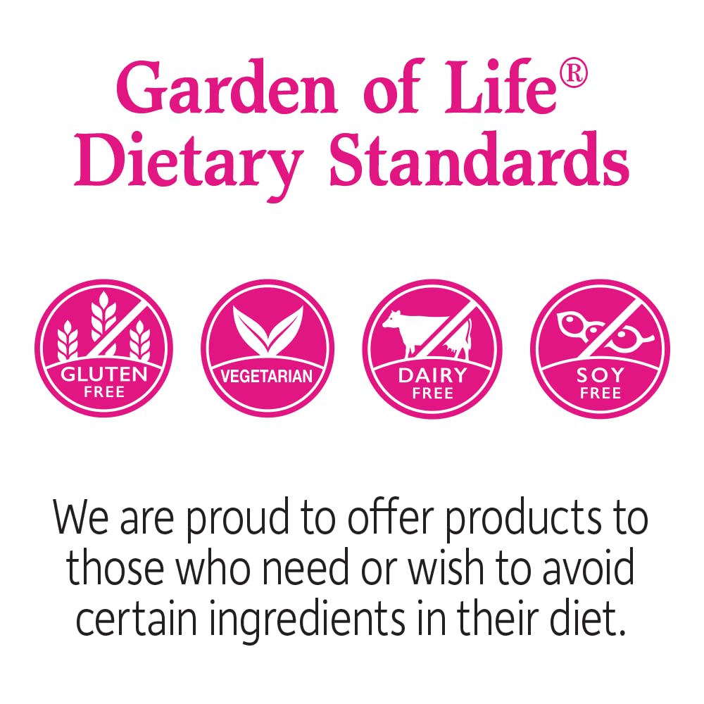 Garden of Life - Dr. Formulated Probiotics Once Daily Women's | Supports Women's Gut Health & Digestion | Eases Gas & Bloating | 50 Billion CFU + 16 Probiotic Strains | Gluten Free, Dairy Free, Soy Free