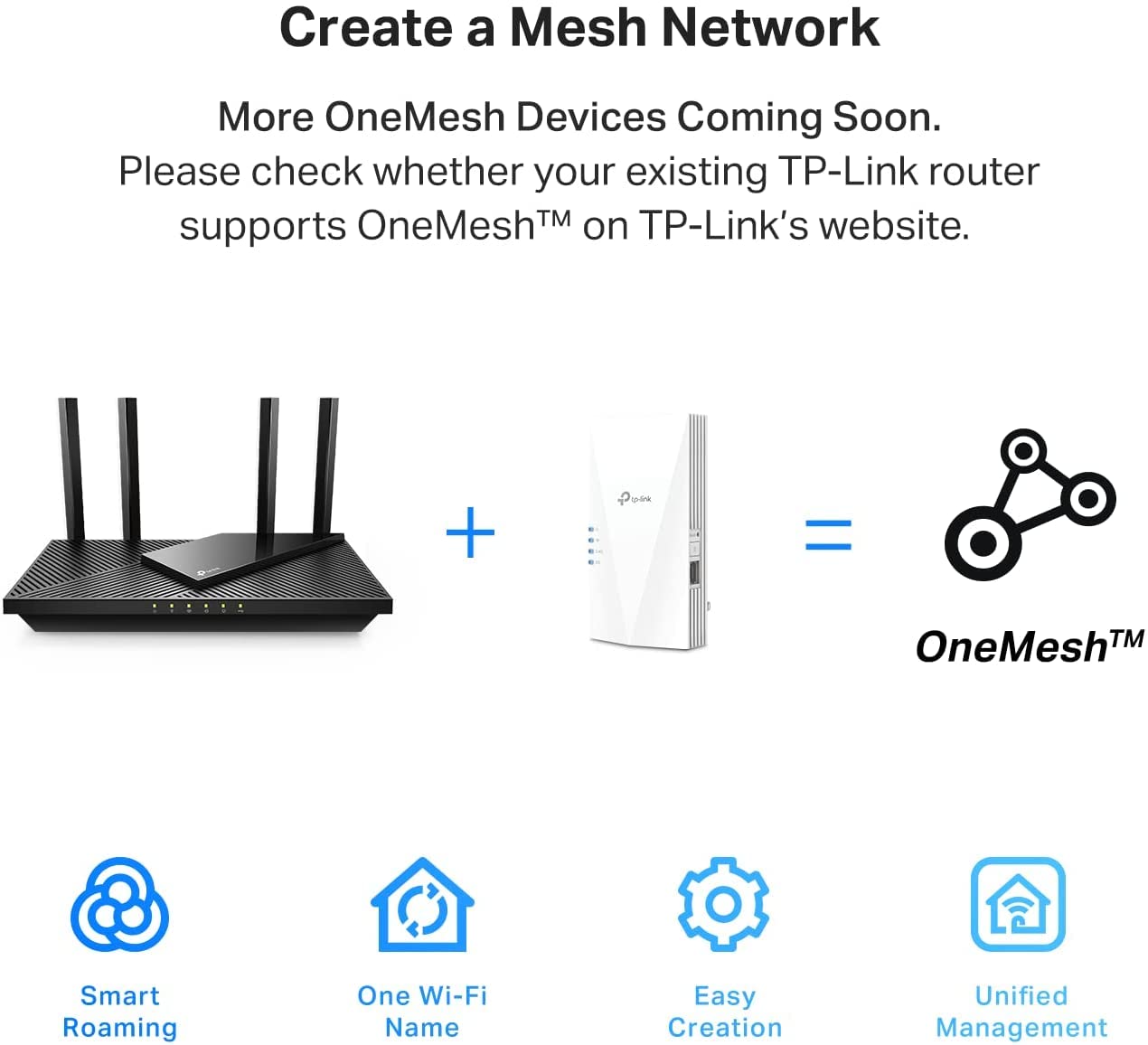TP-Link AC1900 WiFi Extender (RE550), Covers Up to 2800 Sq.ft and 35 Devices, 1900Mbps Dual Band Wireless Repeater, Internet Booster, Gigabit Ethernet Port