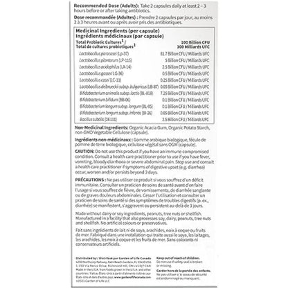 Garden of Life - Dr. Formulated Probiotics Restore | 200 Billion CFU to Rebuild Healthy Gut Flora and Support Digestion | 11 Probiotic Strains | Shelf Stable | Gluten Free, Dairy Free