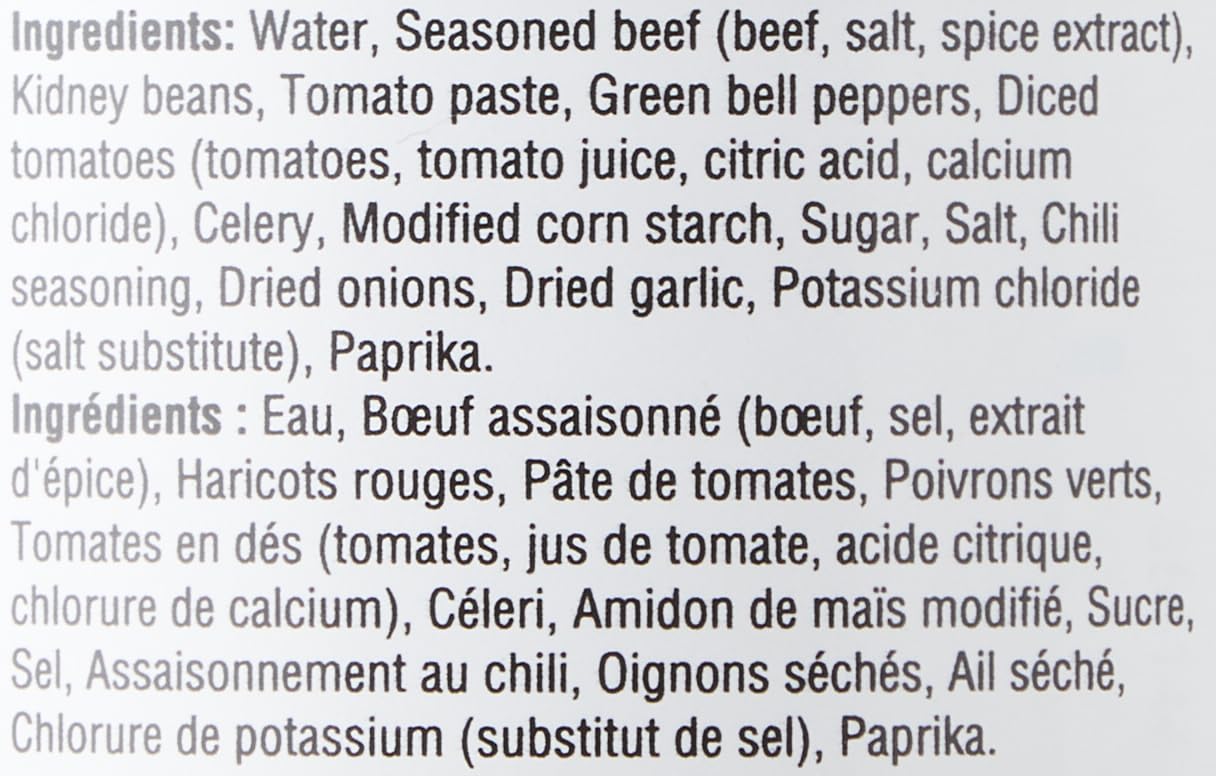 Campbell's Chunky Chili Homestyle, 425gm, 12-Count