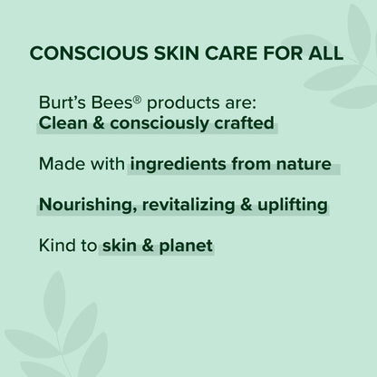 Burt's Bees Sensitive Hydrating Gentle Daily Face Cream Moisturizer Face Lotion for Sensitive Skin with Aloe and Rice Milk, 98.9% Natural Origin, Developed with Dermatologists, 51g