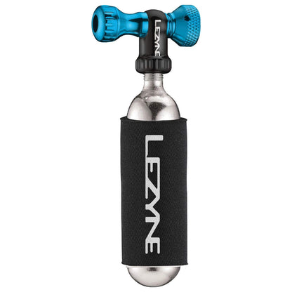 LEZYNE Control Drive Co2 Inflator Slip Fit (Head Only) - Works with Schrader & Presta Valves