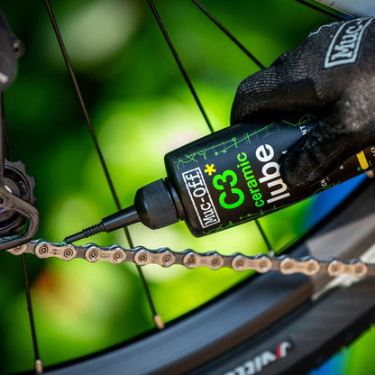 Muc-Off 872 C3 Dry Ceramic Lube, 120ml (En, Fr, ES, Green)