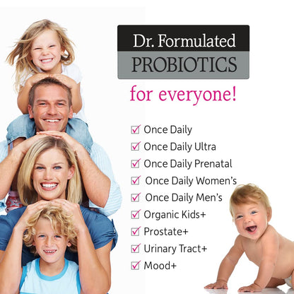Garden of Life - Dr. Formulated Probiotics Once Daily Women's | Supports Women's Gut Health & Digestion | Eases Gas & Bloating | 50 Billion CFU + 16 Probiotic Strains | Gluten Free, Dairy Free, Soy Free