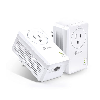 TP-Link Powerline Ethernet Adapter Starter Kit - AV1000 Gigabit Port, Plug&Play, Ethernet Over Power, Nano Size, Ideal for Smart TV, Online Gaming, Wired Connection Only (TL-PA7017 KIT)