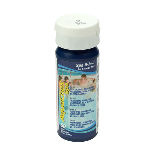 AquaChek 552244 6-in-1 Test Strips for Spas and Hot Tubs
