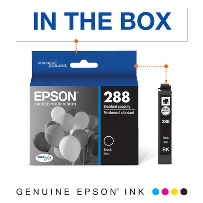 Epson 288 DURABrite Ultra Standard Capacity Cartridge Ink, Colour Combo Pack (T288520)