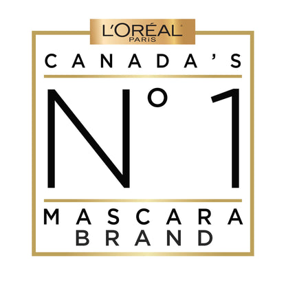 L’Oréal Paris Telescopic Mascara, Eyelash Lengthening Mascara, Unique Non-Clumping Formula, Delivers Intense Length, For Sensitive Eyes, Blackest Black, 8 ml