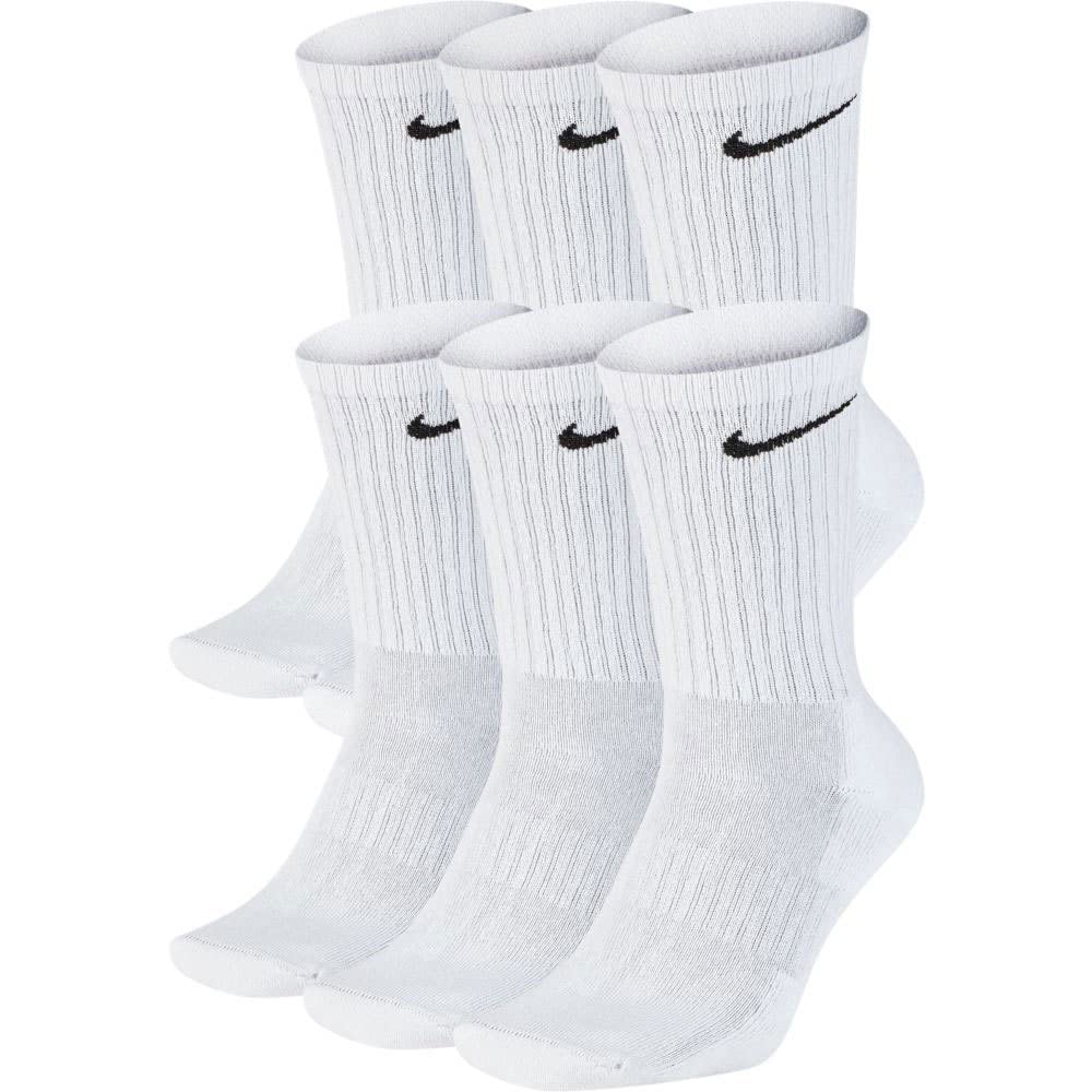 Nike unisex-adult Everyday Cushion Crew 6 Pair BandSocks