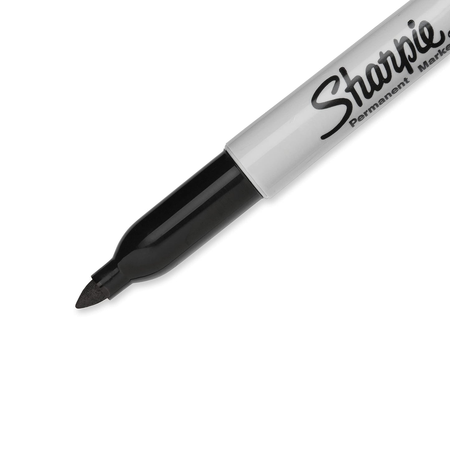 Sharpie Permanent Markers, Fine Point, Black, 5 Count
